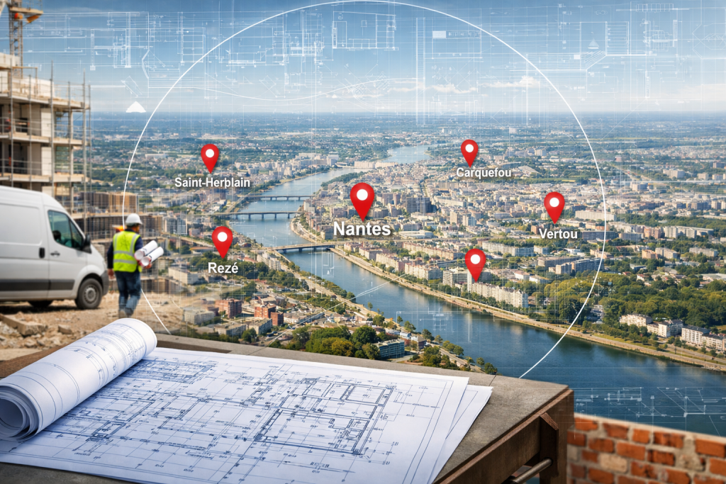 impression de plan Nantes