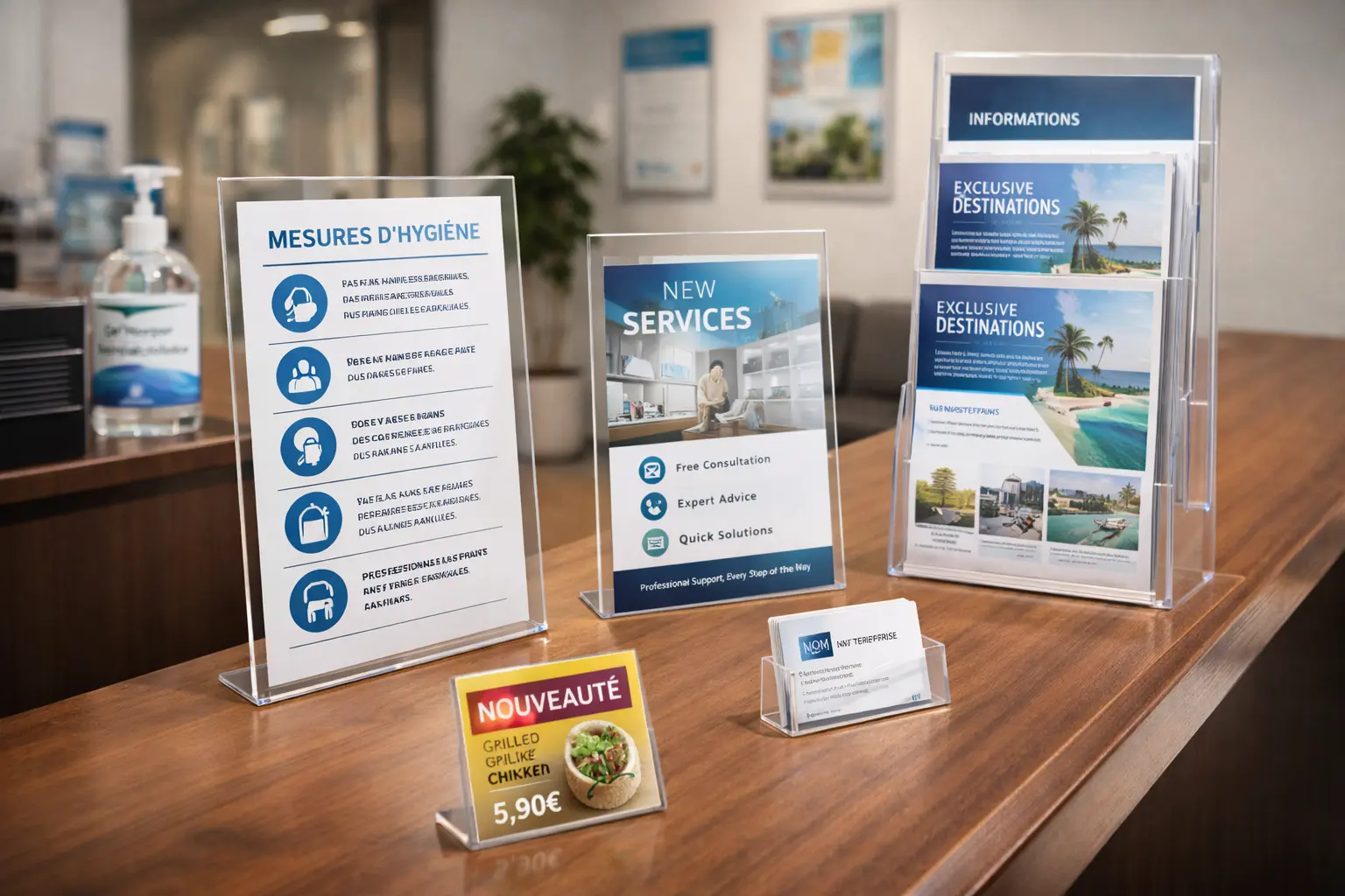 plv de comptoir nantes